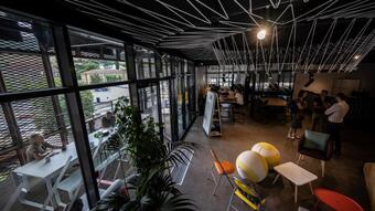 Succès pour le nouvel espace de coworking destiné aux jeunes diplômés à Bruxelles