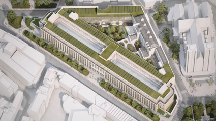 Bruxelles: la Banque Nationale transforme 62.000 m² de bureaux durables