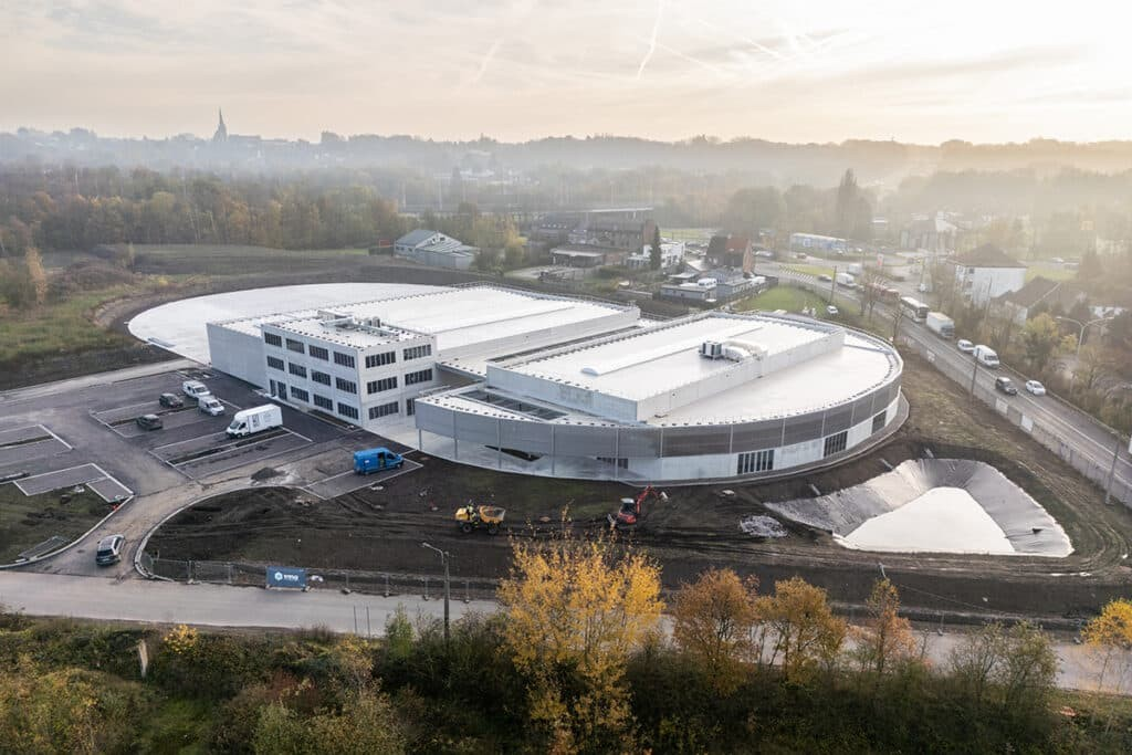 Wauters Charleroi-Gosselies: un site industriel et de bureaux innovant alliant design, fonctionnalité et durabilité