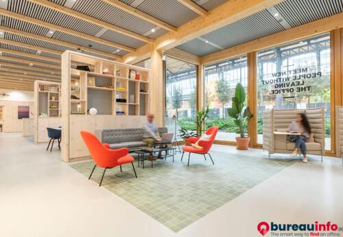 Bureaux à louer dans Tour & Taxis