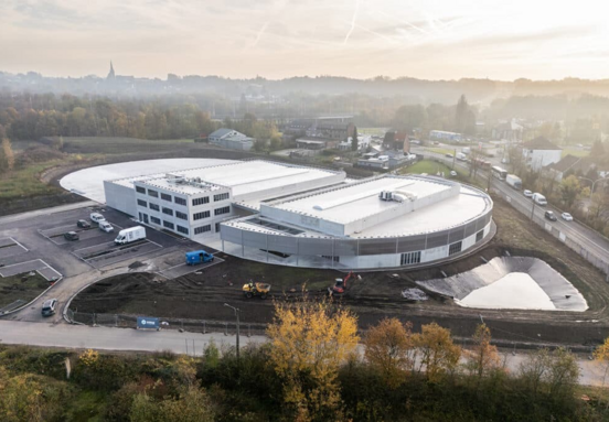 Wauters Charleroi-Gosselies: un site industriel et de bureaux innovant alliant design, fonctionnalité et durabilité