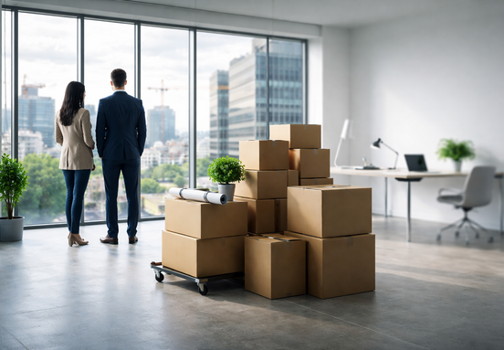 Checklist de déménagement de bureaux en Belgique