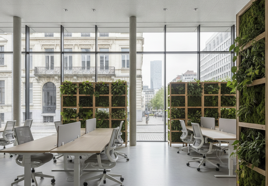 Intelligence artificielle et PropTech : comment la technologie redéfinit l'immobilier de bureaux en Belgique