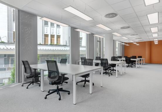 Accès tout inclus aux espaces de travail, bureaux virtuels et salles de réunion à Open Office Koning Albertpark